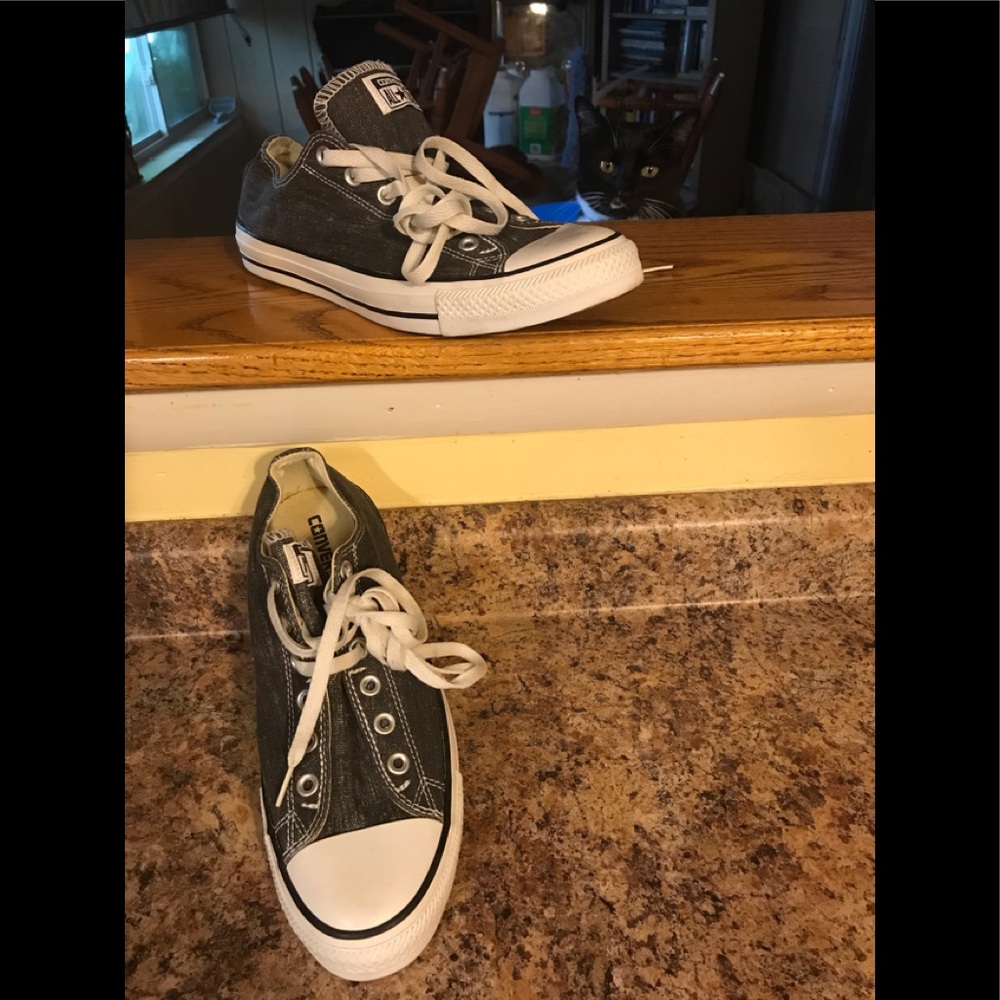 NWOT Unisex M8/W10  Demin Converse Low Sneakers